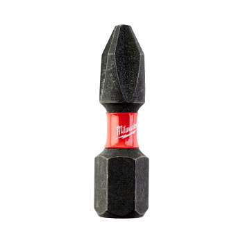 Бита Milwaukee PH2 25мм SHOCKWAVE, упак_25