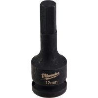 Головка Milwaukee 1/2" ударная SHOCKWAVE с рабочей частью HEX12