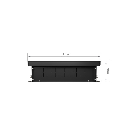 Конвектор внутрипольный Royal Thermo ATRIUM-90/300/800-DG-U-LB