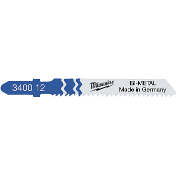 Полотно для лобзика Milwaukee T118BF 55мм биметаллические, упак_5